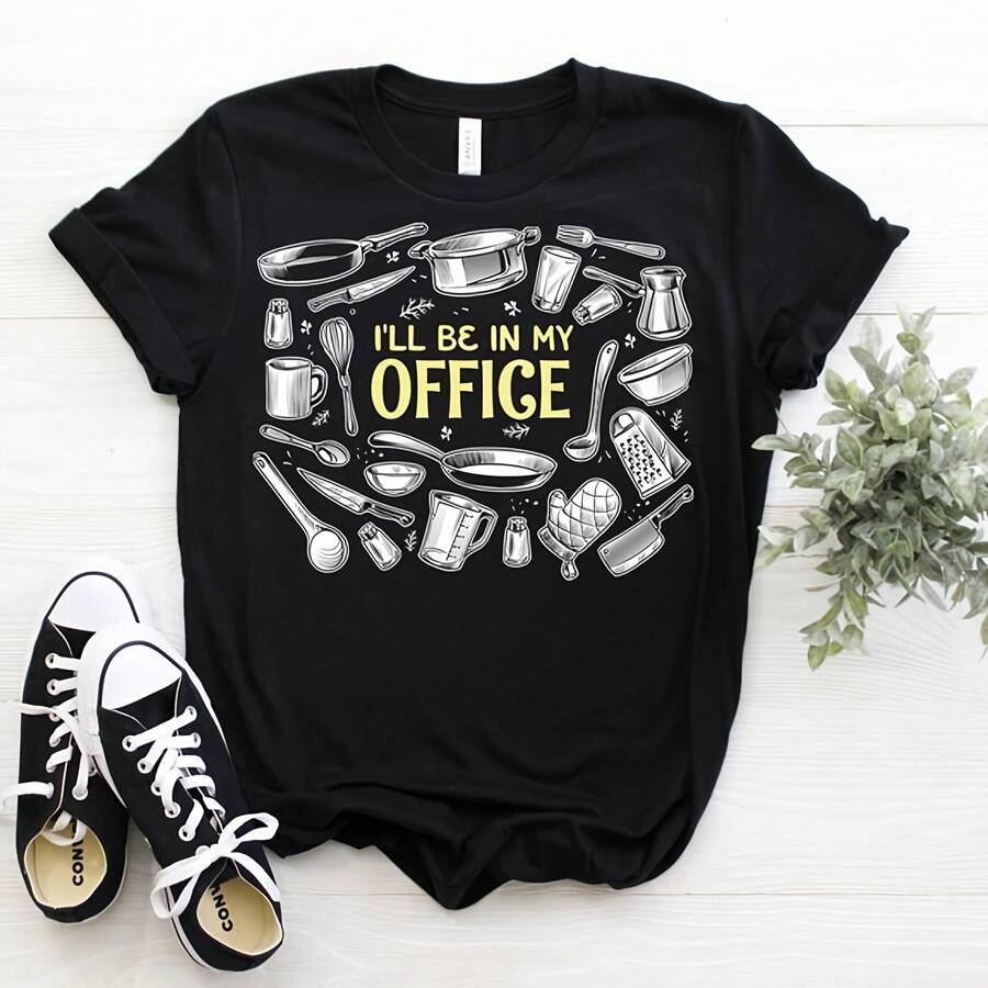 Chef Cooking Culinary Funny T-Shirt, Gift For Chefs, Cool Fun Vintage Shirts, Cook Knives Lover TShirt, Dad Mom Birthday Present Top, Hoodie - 黑色 - 查看 1