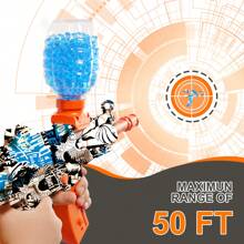 MP5 High Speed Automatic Gel Balls Gun Toys! Upgraded Electric Water Bullets Blaster Toys, Perfect For Outdoor Yard Activities Team Shooting Game, Adapt As Birthday And Holidays Gifts - BLUE MP5 - View 6