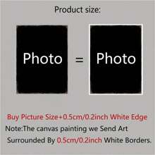 1PC Frameless Leon: The Professional - Unframed Canvas Print - Classic Art Movie Poster - Iconic Cinema Artwork - For Living Room & Home Decor - Ideal Gift For Movie Lovers