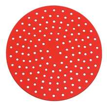 Forma Assadeira Para Air Fryer Forro Silicone 20cm Fritadeira Elétrica Universal