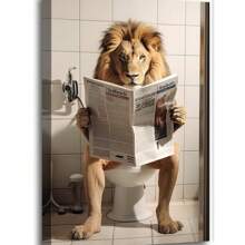 1 Antique Dark Animal Canvas Painting Gallery Bedroom Bathroom Mural Home, 20*30inch