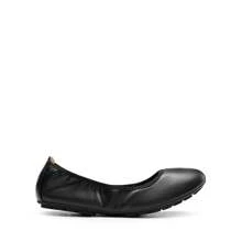 Women Round Toe Flats Casual Soft Bottom Foldable Ballet Flats  Comfortable Slip On Travel Vacation Office Wedding Shoes - màu đen - Xem 9