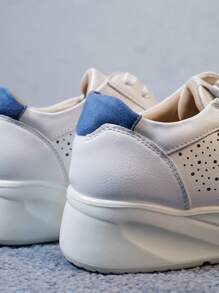 Zapatillas deportivas para mujer, materiales ligeros y transpirables, colores simples versátiles y patrones atractivos, estilo deportivo y casual, la combinación perfecta entre comodidad y estilo para tus días más activos