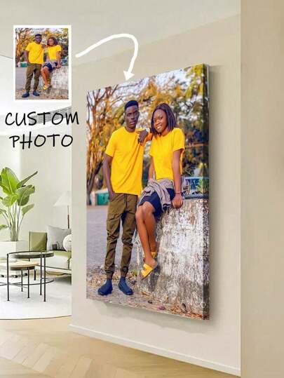 1pc Frame Custom Canvas Print Photo , Customized Canvas Murals, Art Murals For Bathrooms, Bedrooms, Offices, And Living Rooms, Wall Decorations, The Perfect Gift For Friends And Family Gifts Birthday Graduation,Multi-Functional, Anti-Mold,Ornamental,Reusable,Exquisite,Stylish,High-Quality,Adorable,Modern,Custom,Unique,Personalized,Ideal Gifts For Him,Ideal Gifts For Her,Her,Boyfriend,Girlfriend,Dad,Mom,Family,Friends,,For Anniversaries,For Birthdays,For Housewarming,For Graduation,Kitchen,Dining Room,Bedroom,Office,Living Room,Home,Garden,Tea Room,Home Decor,Warm Ambience, Autumn Home Refresh, Scandinavian Cozy Home, Warm Ambience