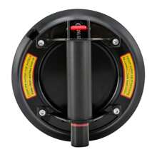 8" Hand Pump Vacuum Suction Cups Portable Glass Granite Tile Lifter Suction - Black - View 3