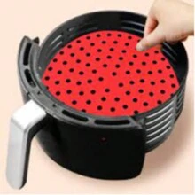 Forma Assadeira Para Air Fryer Forro Silicone 20cm Fritadeira Elétrica Universal
