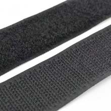 1 par de 3m/118 pulgadas Cinta adhesiva con gancho y bucle de doble cara, Fuerte tira de fijación para cortinas, ventanas y barras autoadhesivas para puerta