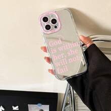 标语手机壳可当化妆镜使用 兼容iPhone16/7/8/11/12/13/14/15/X/XR/Xs/Plus/Pro/Pro Max/SE2 - 無色 - 查看 10