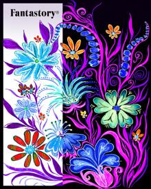 Fantastory 夜光颜料，夜光颜料 10x60ml，防水丙烯颜料，夜光颜料和黑光颜料，适用于万圣节石头和画布。丙烯颜料套装（柔色系列），返校季，学校用品 - 彩色 - 查看 7