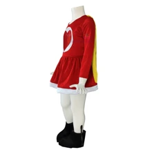 Disfraz Payasito Plim Vestido Niña Payasita Infantil - Rojo - Ver 3