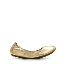 Women Round Toe Flats Casual Soft Bottom Foldable Ballet Flats  Comfortable Slip On Travel Vacation Office Wedding Shoes - Vàng - Xem 5