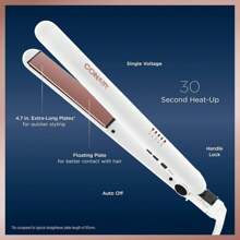 Conair Double Ceramic Flat Iron, 1 Inch - 1 - Ver 4