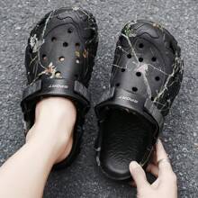 Sandalias planas de hombre Zapatos 2024 Pantuflas de hombre Sandalias de plataforma para el jardín Sandalias de verano para hombre Zapatillas de hombre Chanclas exteriores Zuecos para el hogar