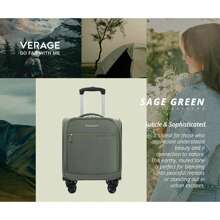 Verage Underseat Carry On Luggage With Spinner Wheels Small Suitcase Softside Lightweight Travel Bag Suitcase For Airlines, Men Women, Pilots And Crew Luggage Case Trolley Suitcase Spinner Suitcase Travel Luggage Travel Suitcase Hardshell Suitcase Suitcase Luggage Carry-On Suitcase With Wheels Travel Essentials For Men For Women For Vacation For Business Large Capacity Travel Essential Travel Accessories Travel Organizer Travel Stuff - Army Green - View 9