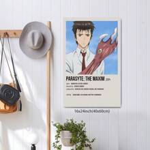 Framed-Anime Album Poster,The Maxim Anime Hanging Painting Action Horror Science Fiction Theme Decorative Canvas High Quality,For New Year, Valentinc'S Day, Living Room, Bathroom, Bedroom, Kitchen The Perfect Gift For Anime Lovers, A Valentine's Day Gift