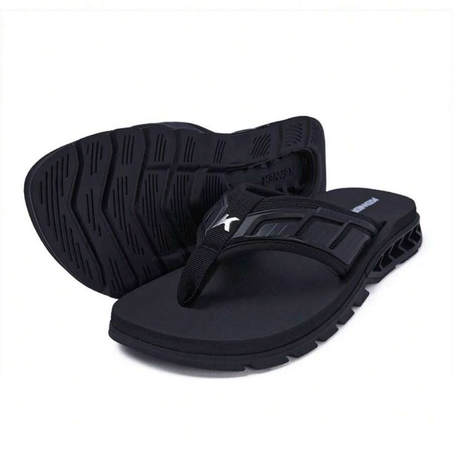 KENNER RAKKA FULL L7 WOMEN'S MEN'S CHILDREN'S SANDAL SLIPPERS COMFORTABLE SUPERR PROMOTION - 黑色 - 查看 1