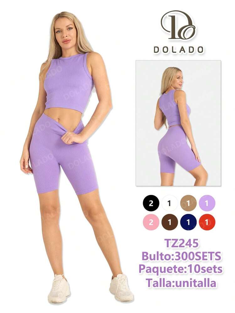 CONJUNTO DEPORTIVO DE DAMA - Café integral - Añade 1