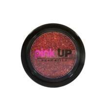 PINK UP COSMETICS Pink Up Glitter Eye Shadow Glitter Eyeshadow - 10 Hot Red - View 1