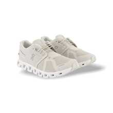On Running Cloud 5 Women Beige - Pearl/white - View 2