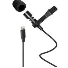 High Quality Lavalier Microphone For IPhone And IPad Cell Phones - Black - View 8
