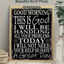 Inspiring Wall Art Religious Decor - God Decorative Wall Pictures, Church Decoration, Motivational Wall Signs