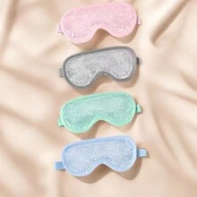 1 件/2 件可重复使用冷却眼罩，带凝胶珠，冷疗眼敷，用于放松、旅行、睡眠 - 缓解眼部疲劳，返校用品 - 彩色 - 查看 8