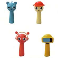 1/4/7/12 Pcs Cute Expression Doll Decorations, Versatile Multi-Color Multi-Functional Exquisite Ornaments, Action Figures, Suitable For Home Desktop Decor, Office Supplies, Party Decorations, Holiday Parties, Festival Gifts