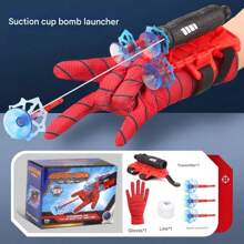 1set Spider Silk Launcher Toy,Spider Hero Gloves,Water Guns With Glove, Hero Water Gun Launcher,Superhero Spider Web Wrist Shooter Set,Hero Weapon,Interactive Toy,Cosplay Toy,Creative Toy,Birthday Day Gift,Party Gift,Perfect Gift,Halloween & Christmas Gifts