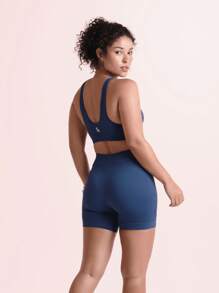 Lupo Original Bermuda Legging Fitness Shorts Women Attack Sport Running Gym Cycling Volleyball Training Gymnastics Beach Tennis 71144 - 藏蓝色 - 查看 3