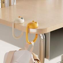 2/4/10pcs Movable Non-Punch Hook Small And Convenient Hook Hanger Wardrobe Hat Silk Scarf Hanger Cute Cat Tableside Bag Storage Rack,Wall Picture Frame,Wall Hooks Self Adhesive,Hooks,Hook,Wall Hooks,Bathroom,Towel Holder,Hooks,Wall Hooks,Hooks,Wall Hook,Door Hanger