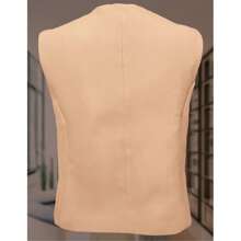 CHALECO INGLES ELEGANTE - Caqui - Ver 2