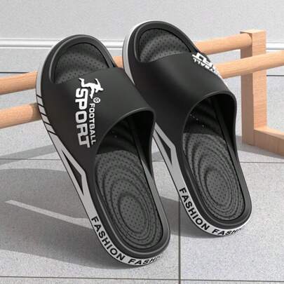 Sandalias de verano para hombres con suela gruesa, cómodas, de suela blanda, para uso en exteriores, antideslizantes, duraderas y transpirables (se recomienda pedir una talla talla grande grande)