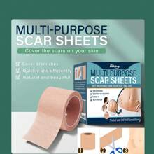 1 boîte (1 pièce) Correcteur de teint de peau quotidien, patch couvrant les cicatrices respirable et imperméable