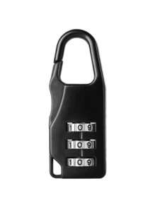 Combination Lock 3 Digit Combination Padlock For Bags School Gym Sports Locker Fence Toolbox Case Hasp Cabinet Storage Travel Essential Accessories For Men And Women Password Lock TSA Customs Lock Luggage Lock Perfect For Luggage Perfect For Suitcase For Travel For Business Secure Your Belongings Anti Theft Portable Mini Waterproof - Multicolor - View 12