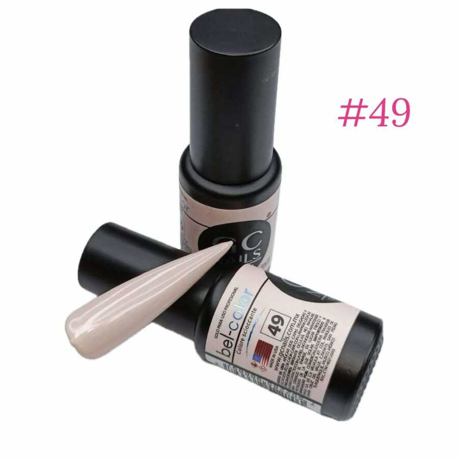 1 esmalte GC NAILS 12ml gel semipermanente para uñas de 1 paso (41-80) - rosa desnudo - Ver 1