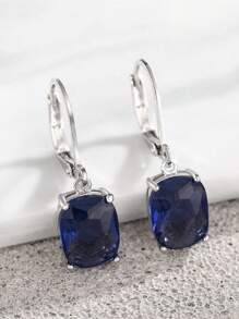 1 对经典方晶锆石耳坠，适合女士结婚纪念日订婚派对珠宝情人节礼物、妈妈、母亲、母亲节、礼物 - 1# - 查看 13