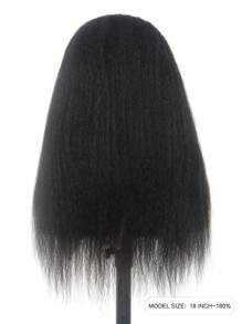 ISEE Tóc giả HAIR Wear Go 6x4 độ phân giải cao, đã được tỉa và cắt sẵn, mật độ tóc thật 180%, phần ren đóng từ 8-30 inch, màu tóc tự nhiên, đường chân tóc tự nhiên, phù hợp cho phụ nữ sử dụng hàng ngày. - SNatural - Xem 5