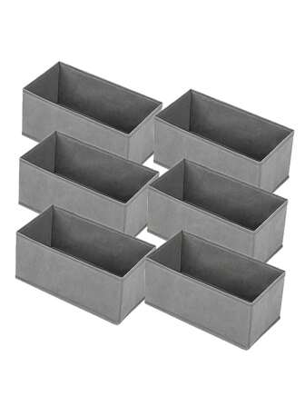 Set de 1/2/3/5 cajas de almacenamiento organizadoras de tela no tejida multifuncionales, caja plegable para guardar ropa interior, organizador de espacio ahorrativo, para escritorio, cajón, armario, dormitorio, organizador, almacenamiento del hogar, para camisetas blancas de mujer, pantalones negros de mujer, ropa de invierno de damas, vestidos, ropa de invierno para damas, vestidos elegantes de mujer, blusas blancas para damas, de manga larga, mono blanco para mujer, vestidos de primavera para mujer, atuendos de primavera para mujer, primavera, ropa de primavera, minimalista, almacenamiento de blusas de verano
