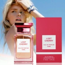 LOST CHERRY 100 Ml Individual Perfume, With An Intense Cherry Fragrance, Warm Notes Of Sweet Almond And A Long-Lasting Base Of Wood And Vanilla, Ideal As A Christmas Gift For Your Partner - LR949B - 查看 1