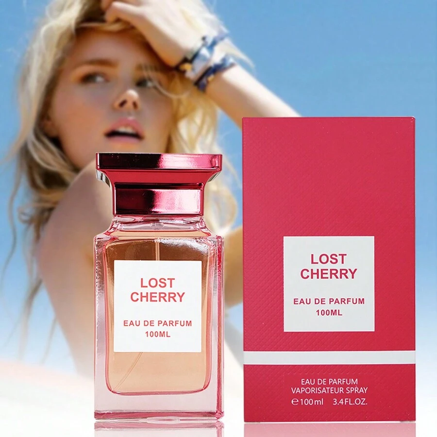 LOST CHERRY 100 Ml Individual Perfume, With An Intense Cherry Fragrance, Warm Notes Of Sweet Almond And A Long-Lasting Base Of Wood And Vanilla, Ideal As A Christmas Gift For Your Partner - LR949B - 查看 1