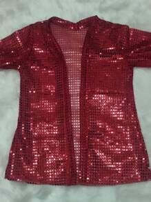 Carnival Sequin Kimono *ONE SIZE* - Rojo - Ver 1