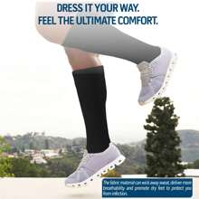 Diamond Star 6 Pairs Diabetic Socks Over The Calf - Knee High Premium Cotton Socks Men's Size 10-13 Big & Tall Size 13-16