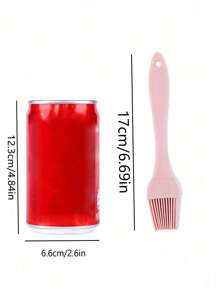 5 件装硅胶烧烤油刷厨房煎饼酱刷，耐热防污，用于在肉和烤架上刷油，在香肠、甜点、火鸡、家庭烘焙上刷黄油酱 - 彩色 - 查看 10