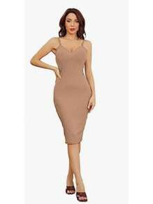 Sleeveless Knitted Dress