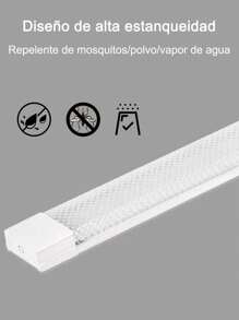 1 Piece LED Recessed Garage Ceiling Light, 22W LED Shop Lighting Cabinet Lighting, LED Surface Mount Surround, 6500K - 22W - View 9
