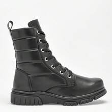 bota mujer color negro - Negro - Ver 2