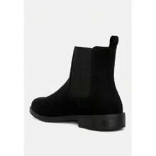 Nitro Micro Suede Chelsea Boots - Black - View 3
