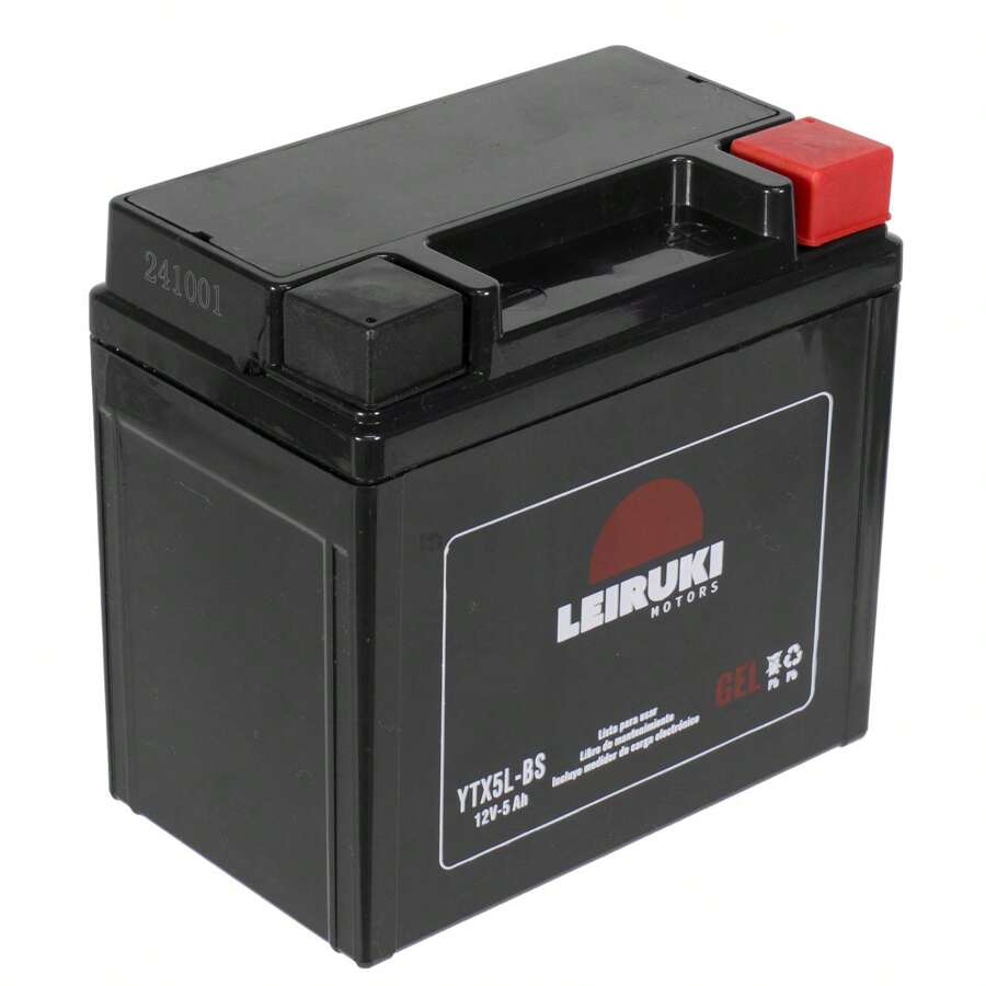 Bateria Gel Moto YTX5L-BS - Negro - Ver 1