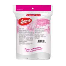 Jaloma Tripack de Algodón Facial, 3 tubos con 100 piezas | Almohadillas 100% algodón | Suaves y sin pelusas | Perfectos para desmaquillantes o tónicos | Para todas las pieles - Blanco - Ver 2
