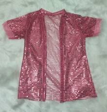 Carnival Sequin Kimono *ONE SIZE* - Pink - View 2